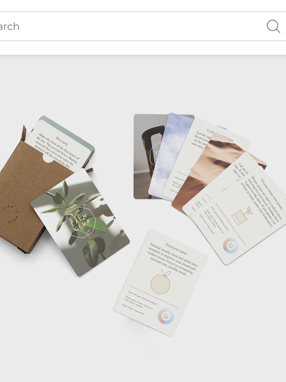 ❤️‍🔥BOGO FREE NEW calm club mindfulness card deck set self-care therapy cards